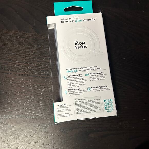 New Quikcell Wiko Voix ICON Fashion Case - Mother of Pearl - Picture 7 of 7